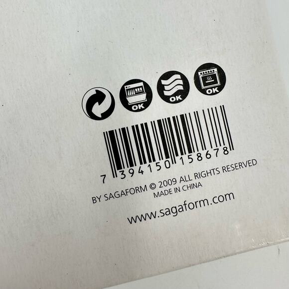 Sagaform Finland Scandinavian Design Serving Candy Bowl Dish NIB Blue White - Picture 6 of 10